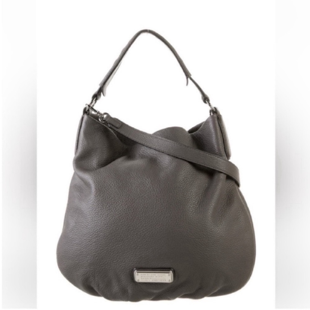 Marc by Marc Jacobs Classic Q Hillier Pebble Leather Hobo Shoulder Bag